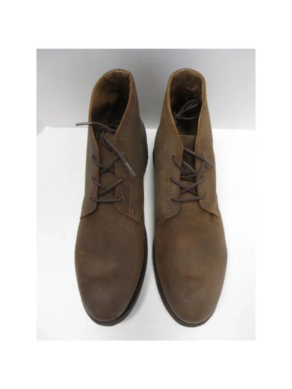Frye Boots 11 D Bowery Chukka Leather Heritage Rugged Lace Up Lug Sole
